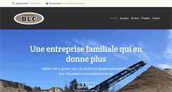 Desktop Screenshot of entreprisesblc.com